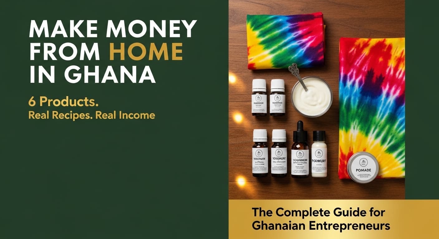 MAKE MONEY FROM HOME IN GHANA