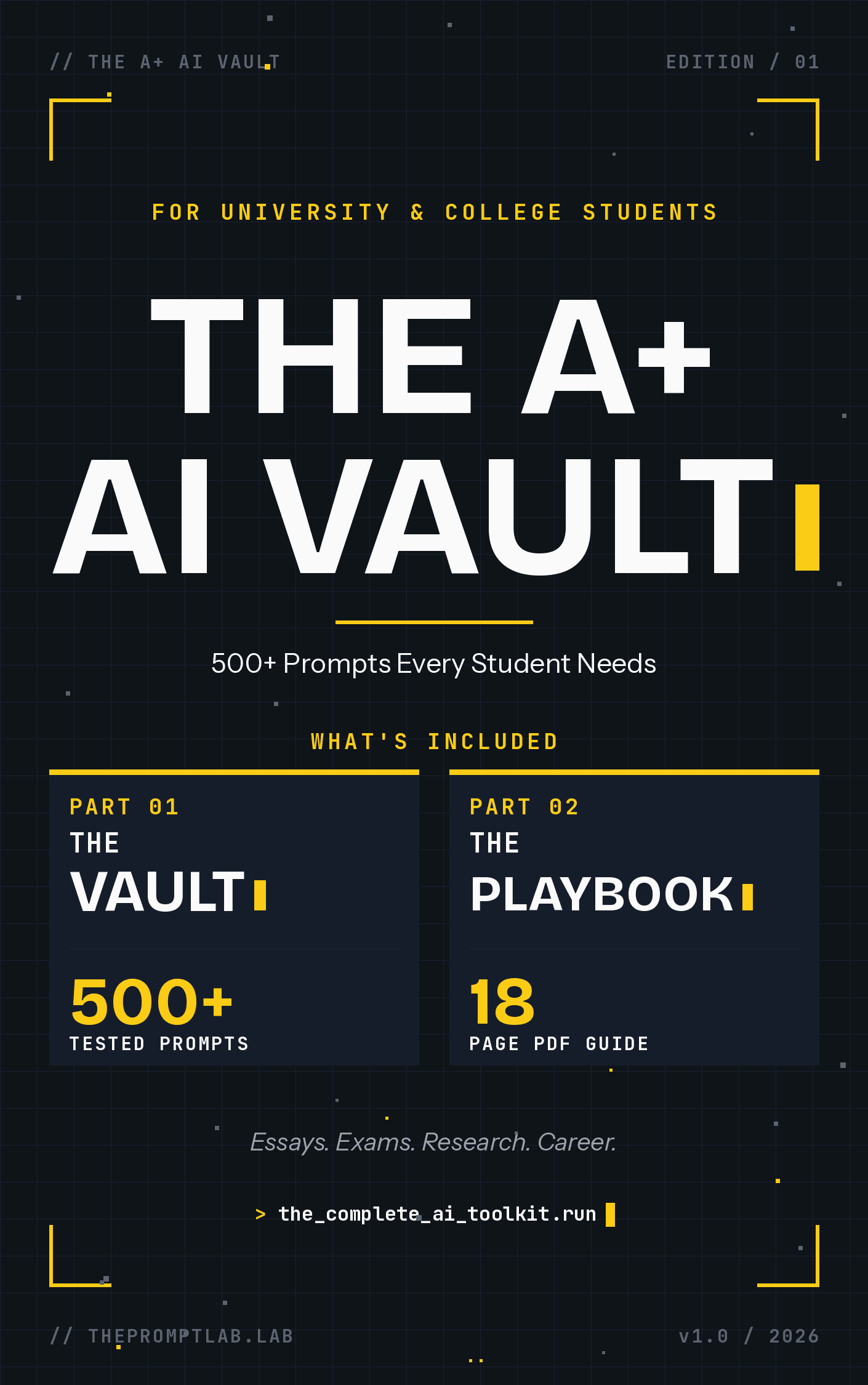 The A+ Prompt Engineering Playbook - How to Get A-Level Results from Any AI