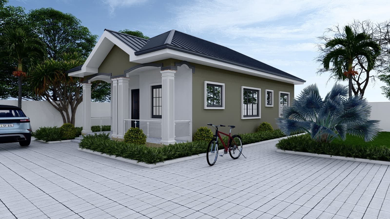 3-Bedroom Prestige Residence on Half Plot
