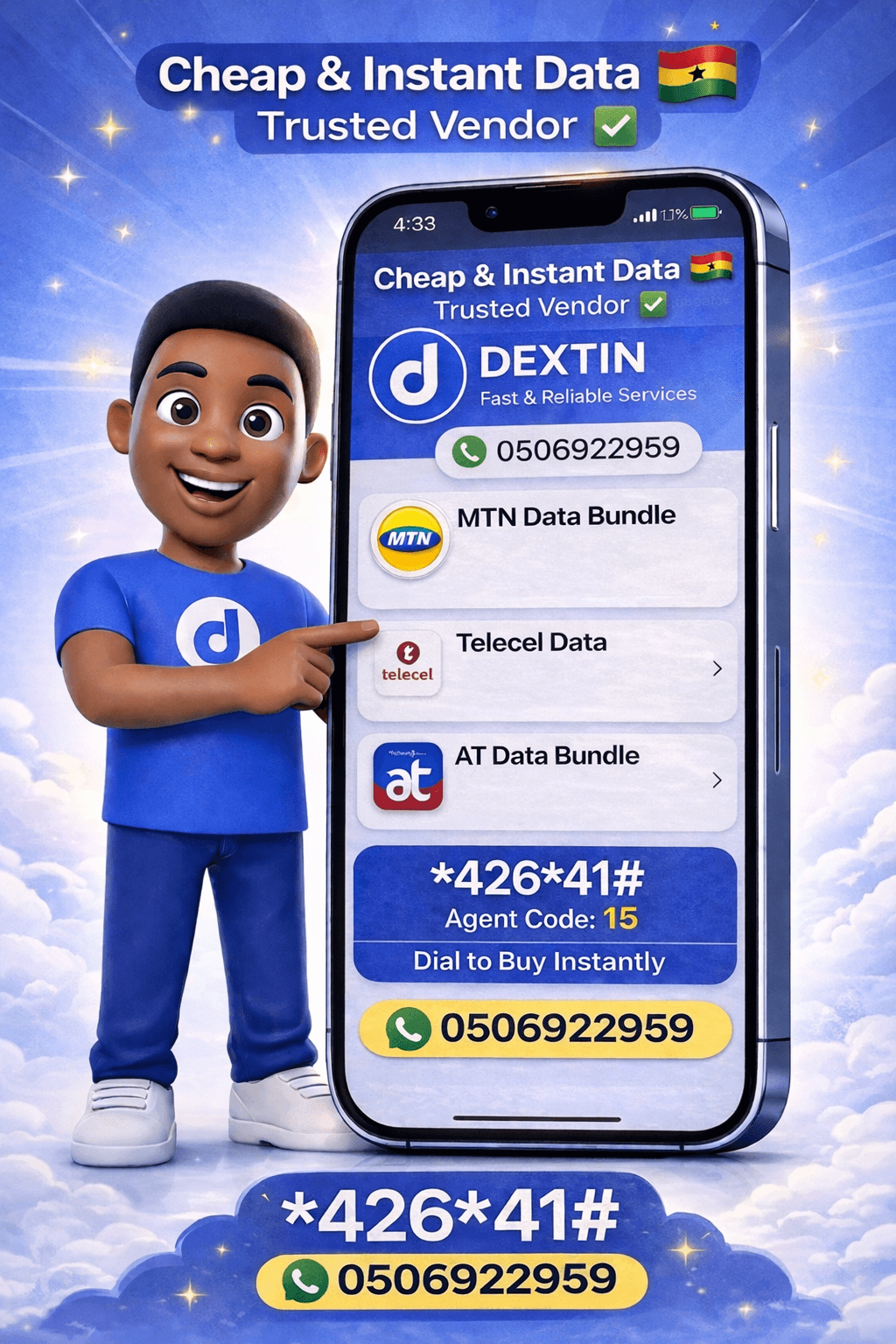Buy Cheap and Affordable Data Bundles from Dextin