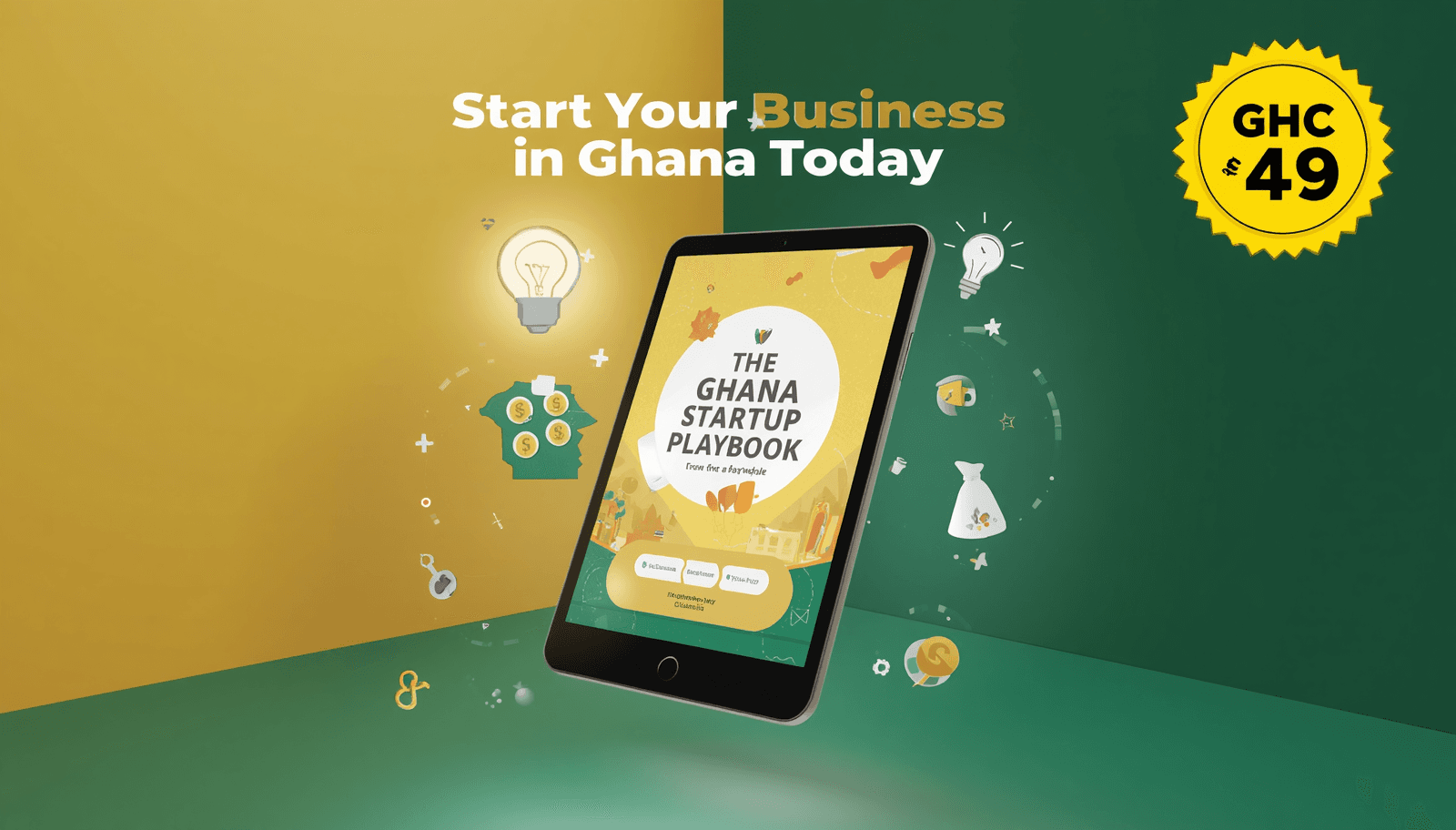 Start, Launch & Grow Your First Business