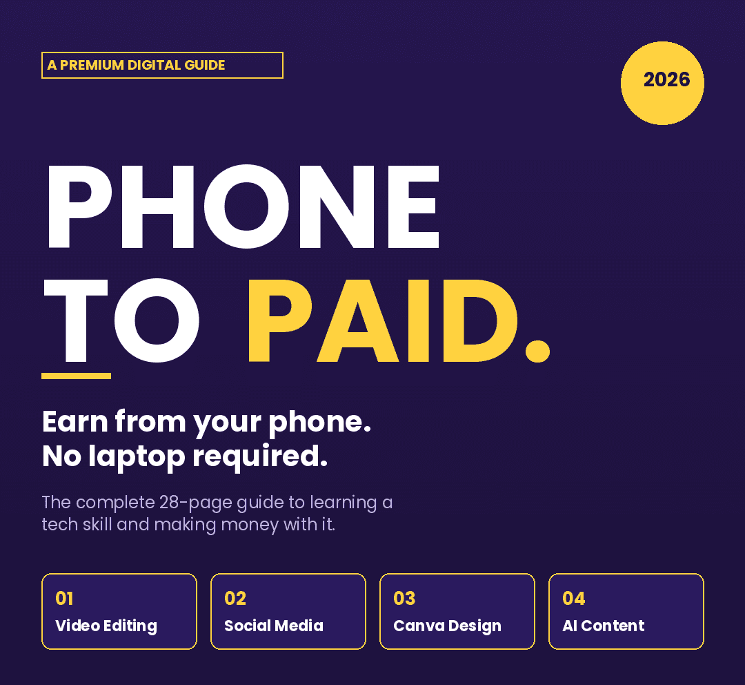 How to Learn a Tech Skill and Earn From Just Your Phone