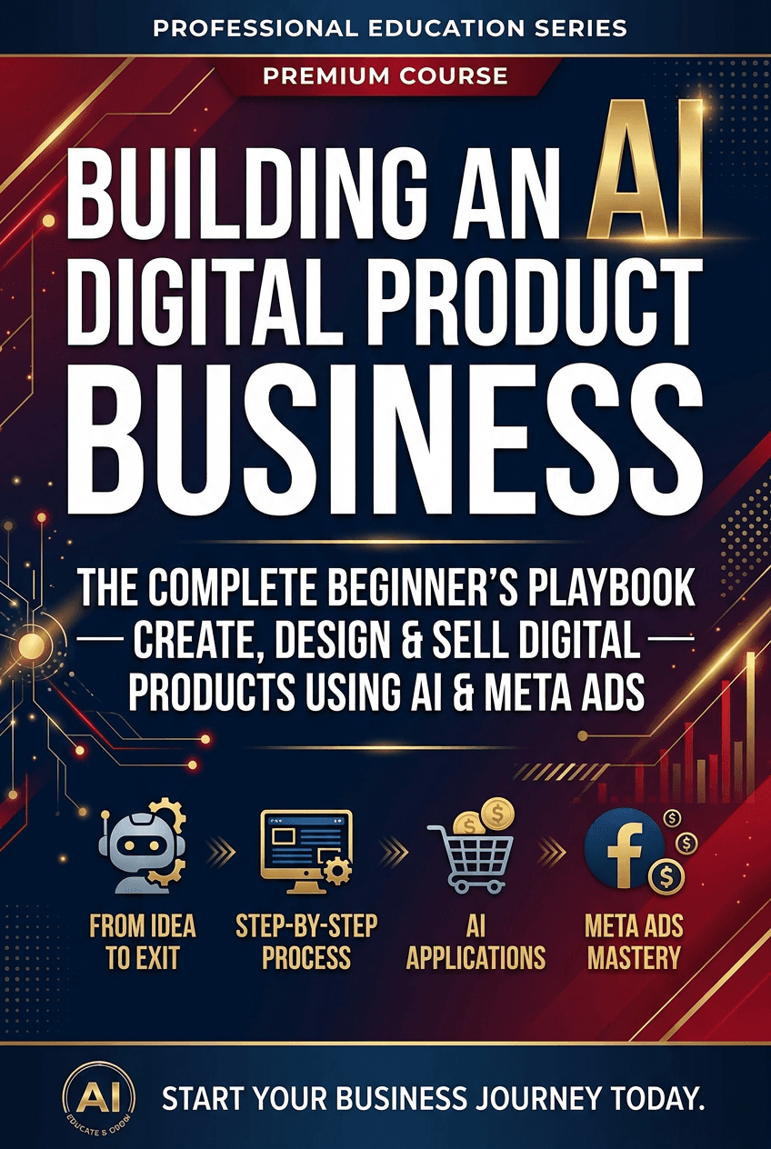 Building an AI Digital Product Business — The Complete Beginner's Playbook
