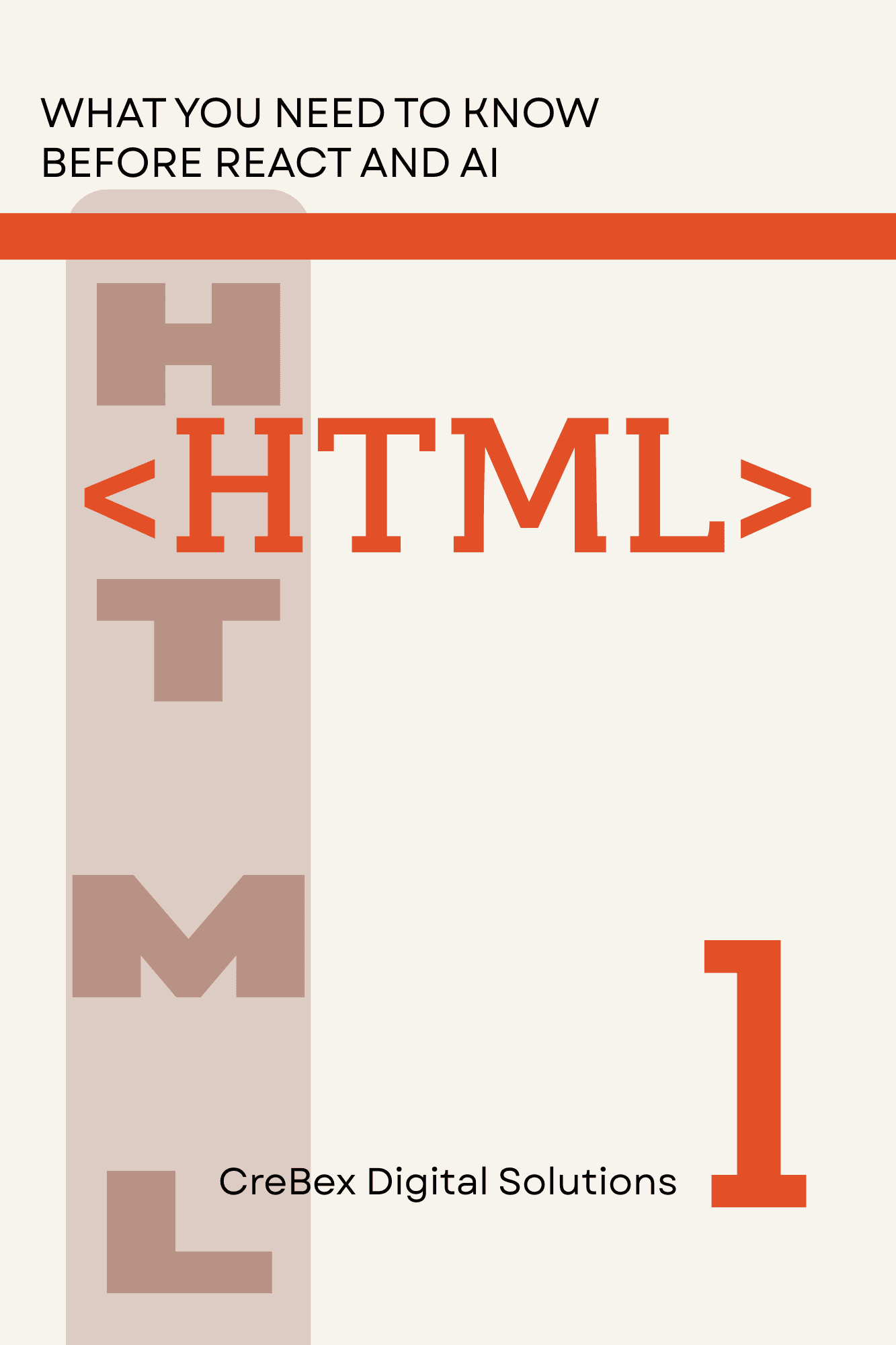 What You Need To Know Before React And AI - HTML Book 1