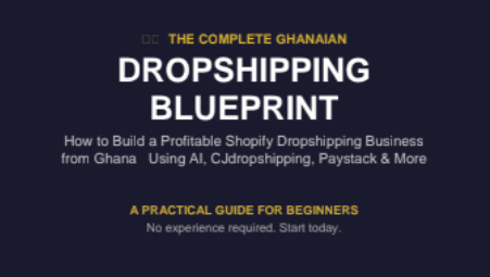 Dropshipping In The US from West Africa (Ghana)