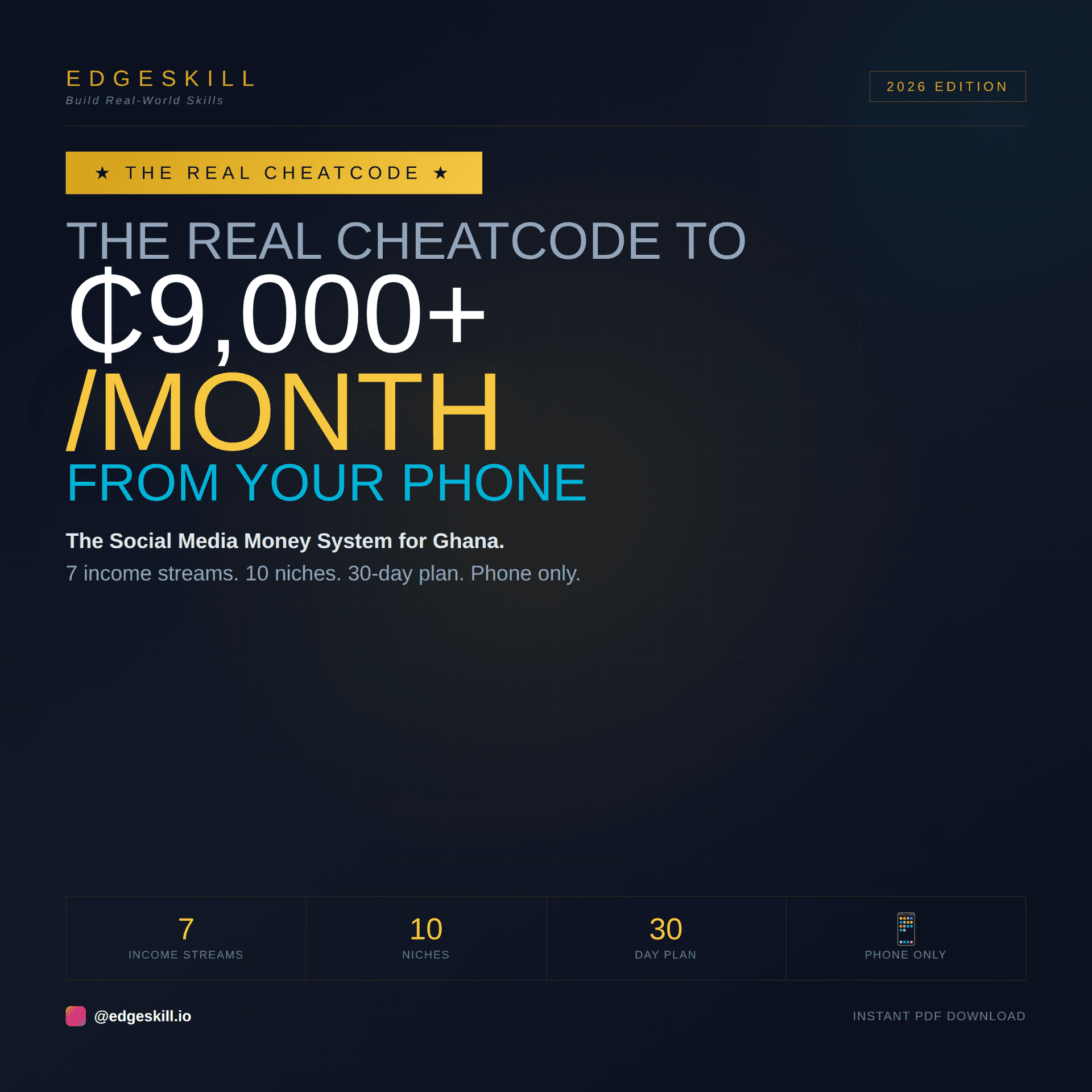 Make ₵9k+ Monthly From Just Your Phone