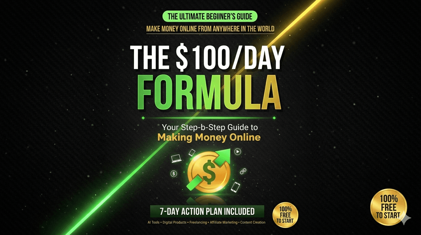 The $100/Day Formula: Your Step-by-Step Guide to Making Money Online