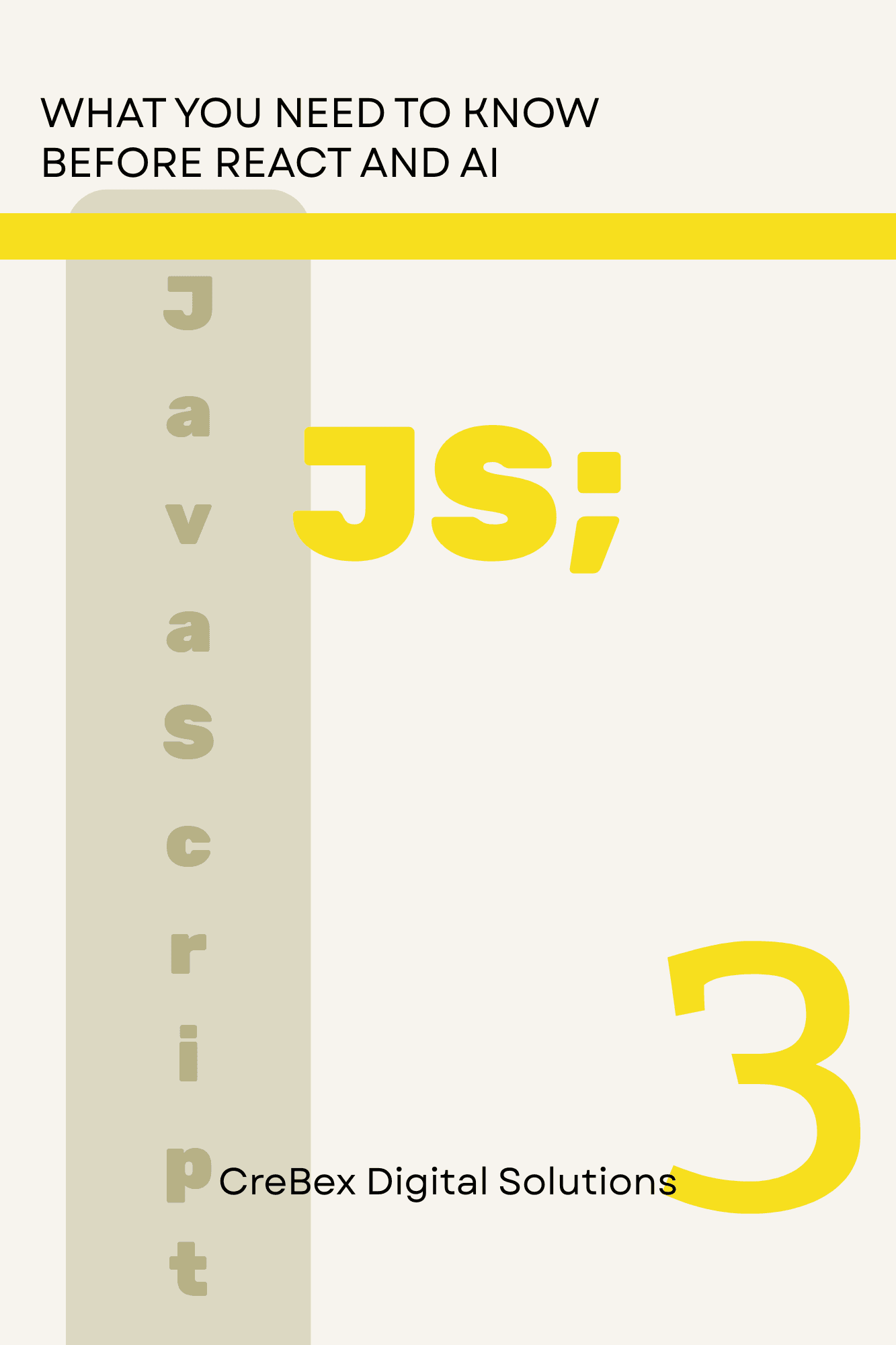 What You Need To Know Before React And AI - JavaScript Book 3