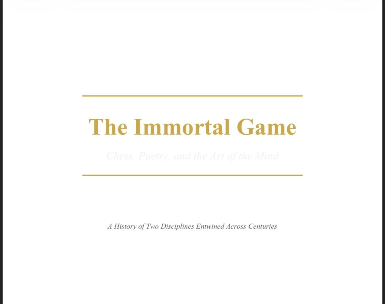 The Immortal Game