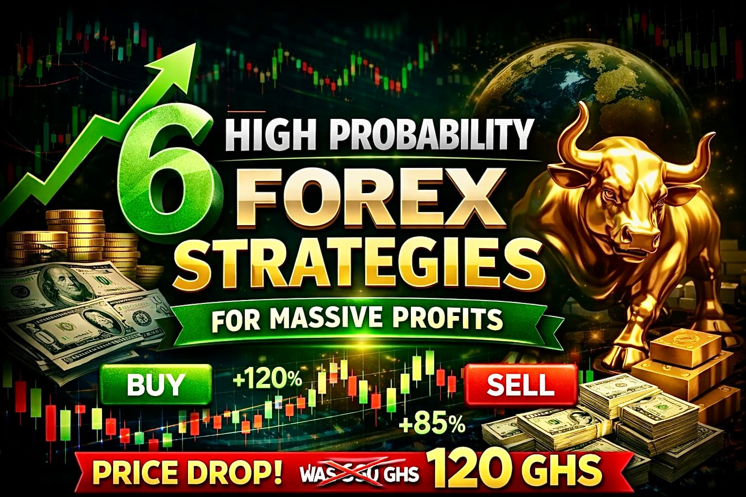 6 High Probability Forex Strategies for massive profits