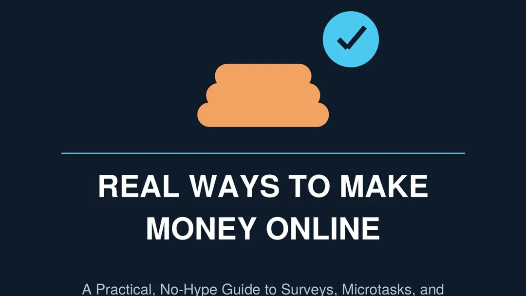 Real Ways to Make Money Online