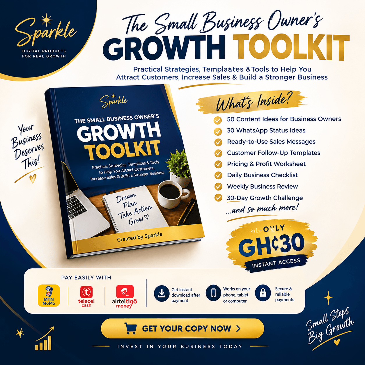 SPARKLE BUSINESS TOOLKIT