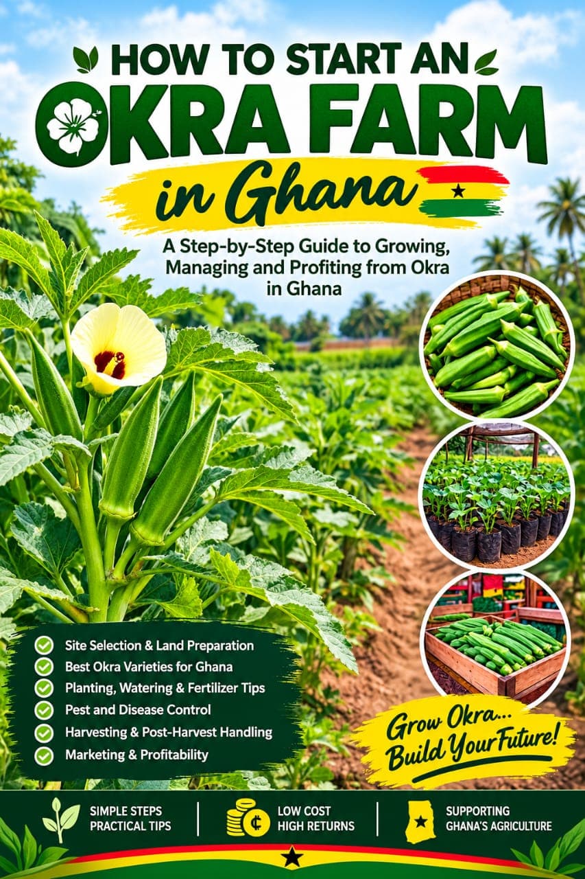 How to start okra farm in Ghana