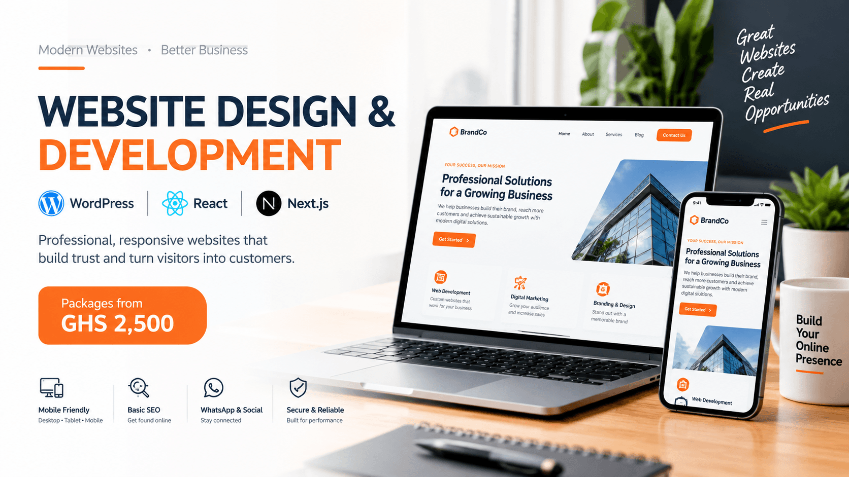 Professional Business Website Design & Development